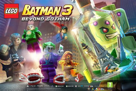 New Lego Batman 3 Beyond Gotham Trailer Reveals Brainiacs Diabolical