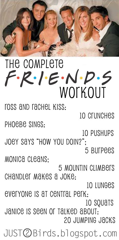 2013 Resolutions Friends Workout Friends Workout Tv Show Workouts