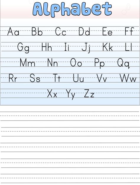 Image Result For Writing The Alphabet Handwriting Worksheets For