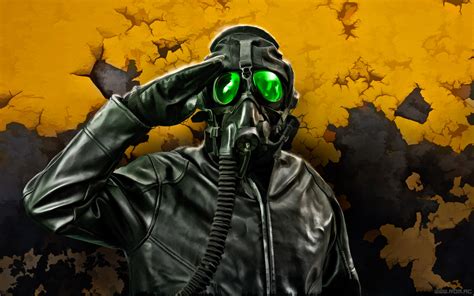 Gas Mask Full Hd Wallpaper And Background Image 1920x1200 Id207181