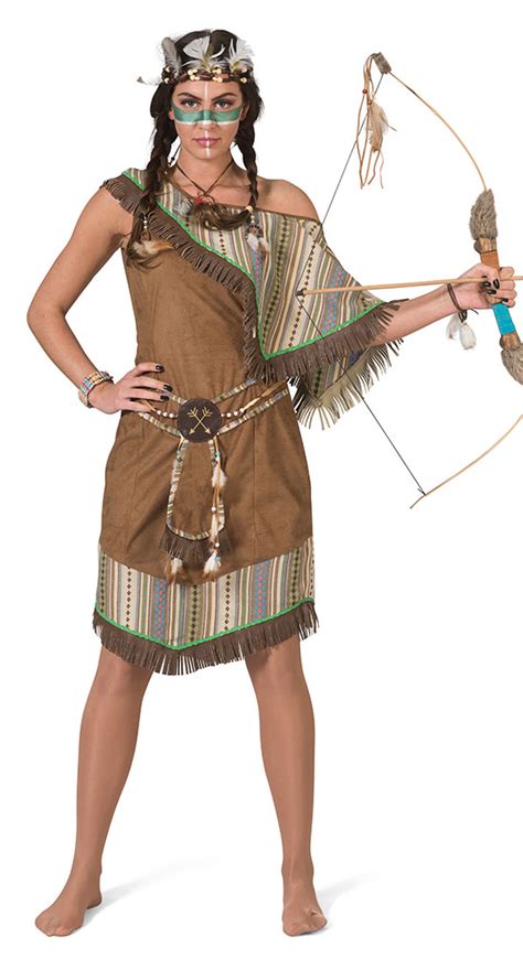 Kostüm Indianerin Squaw Damen
