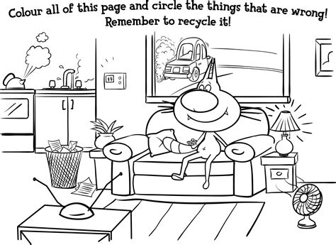Maybe you would like to learn more about one of these? Recycling Coloring Pages - Coloring Home