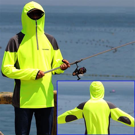 Outdoor Fishing Clothing Quick Drying Anti Uv Breathable Sun Protection