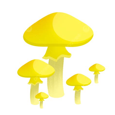 Yellow Mushroom Clipart Hd Png Yellow Mushroom Fall Autumn