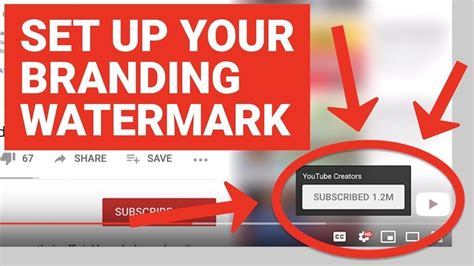 How To Add A Subscribe Watermark In Your Youtube Videos Youtube