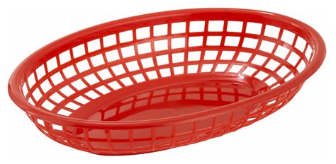 We did not find results for: Red Oval Plastic Fast Food Basket - 9-1/2" - LionsDeal