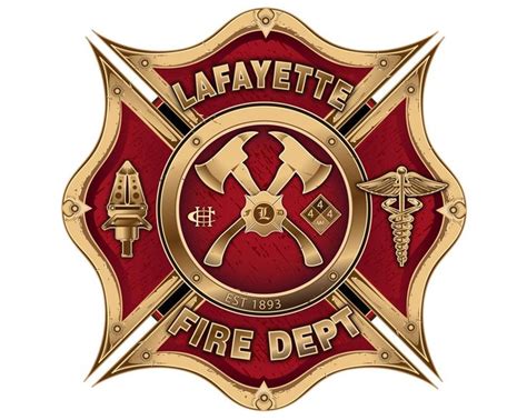 Color Fire Department Logo Fire Department Fire Badge Firefighter