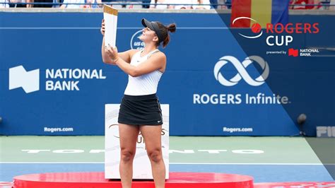 press conference bianca andreescu rogers cup final toronto 2019 youtube