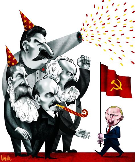 Centenary Of The Russian Revolution Cartoon Movement