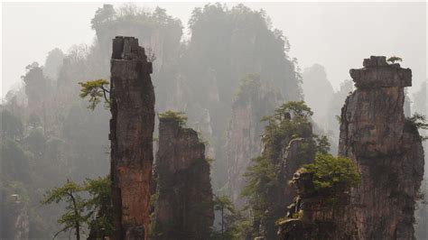 China Mountain Rock Zhangjiajie National Park Hd Nature Wallpapers Hd