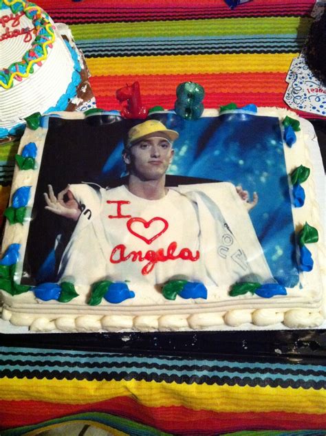 Eminem Birthday Cake Food And Drink Pinterest 40th
