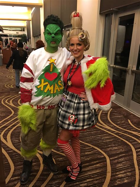 Diy Grinch And Cindy Lou Who Costume The Grinch Cindylouwho Costume