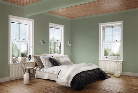 Veka Sash Windows Paired With Duluxs Colour Of The Year Tranquil Dawn