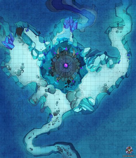 Ice Cavern Map