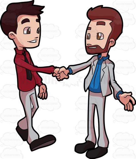 Friends Shaking Hands Clipart Free Images At Vector Clip