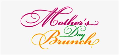 Brunch Clipart Mothers Day - Mother's Day Brunch Png - Free Transparent ...