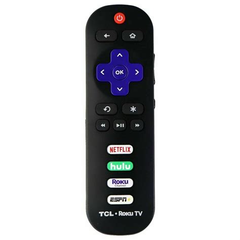 New Original Tcl Roku Rc280 Tv Remote Control With Netflixhuluroku
