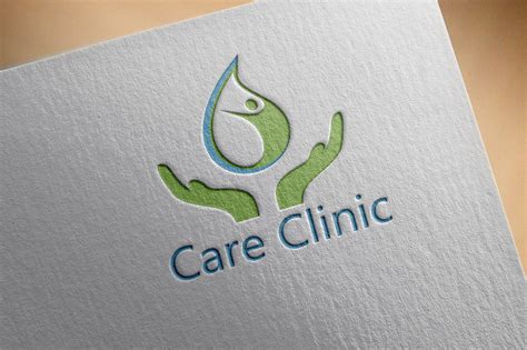 Care Clinic Logo Design ~ Logo Templates On Creative Market