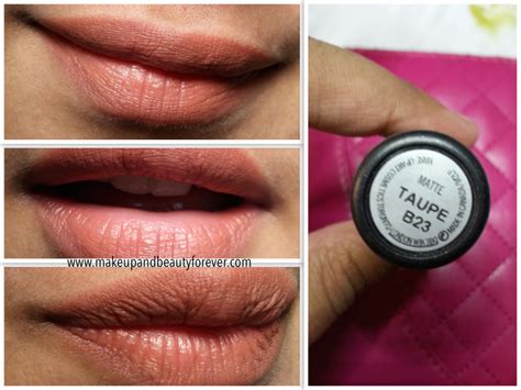 Mac Matte Lipstick Taupe Review Swatches And Lotd