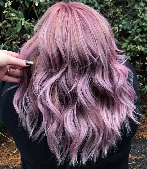 awesome dusty pink hair color ideas best girls hairstyle ideas