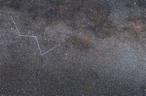 Cassiopeia Wide Field Starscape Imaging
