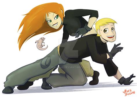 Kim Possible And Ron Stoppable By Israel42 On Deviantart