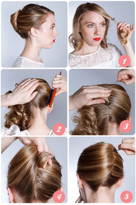 French Hairstyle Banana Twist Diy Cute Hairstyles For Short Hair