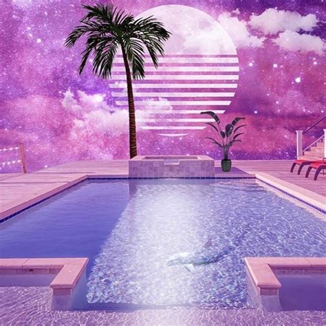 Vaporwave Art Poolside Vaporwave Art Vaporwave Artsy Pictures