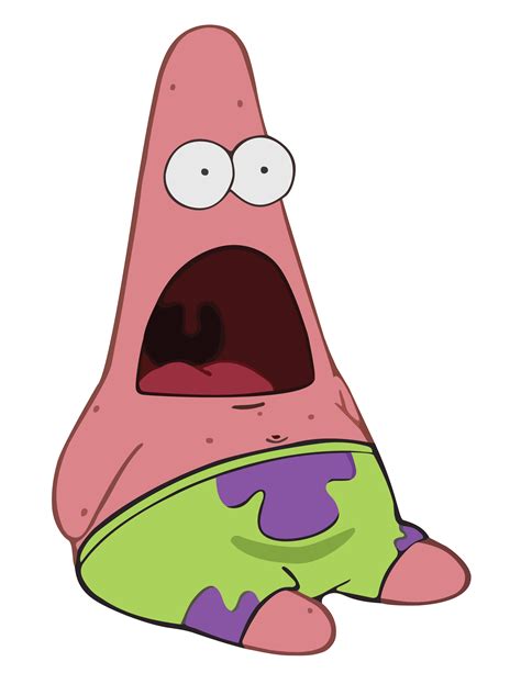 Patrick Star Surprised Face Imagesee
