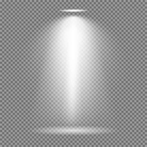 Premium Vector Light Effect On Transparent Background Bright Lights