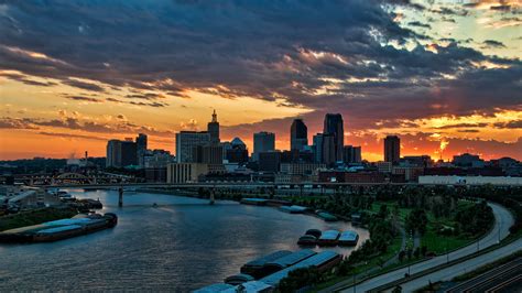 A Saint Paul Minnesota Sunset Dsc6805 Hdrwide Flickr