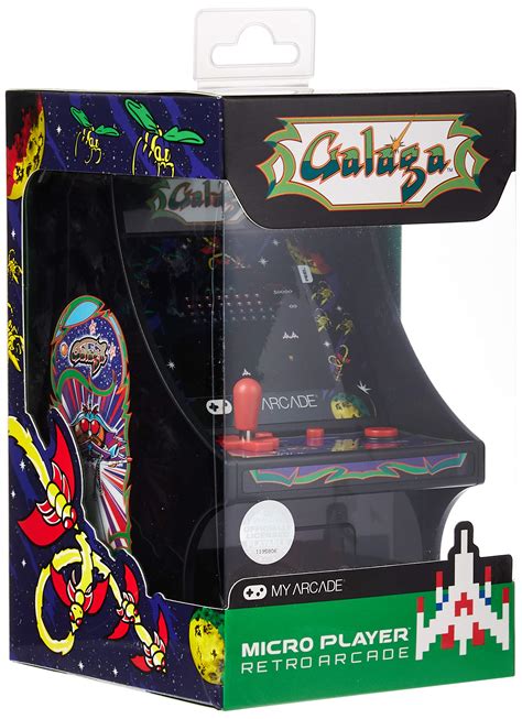 Buy My Arcade Galaga Micro Player 10 Mini Cabinet Online At