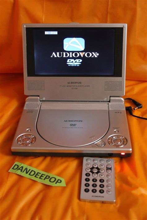 Audiovox D1708 Portable Dvd Player 7 Audiovox Portabledvdplayer