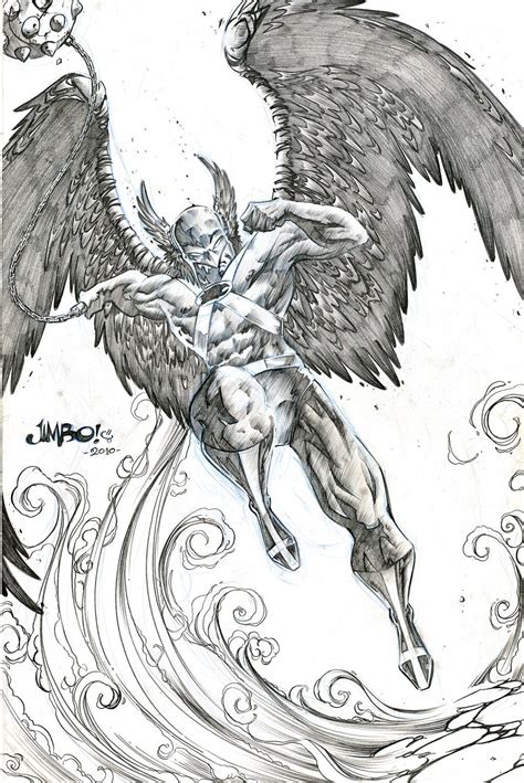 Hawkman Commission Hawkman Drawing Superheroes Comic Art