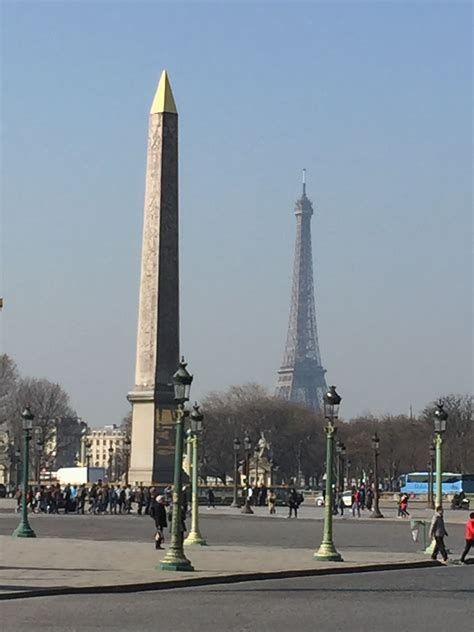 In The Heart Of Paris The Place De La Concorde