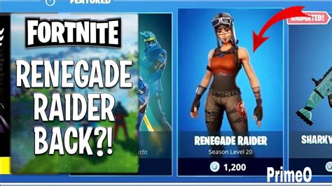 Renegade Raider Is Coming Back Youtube