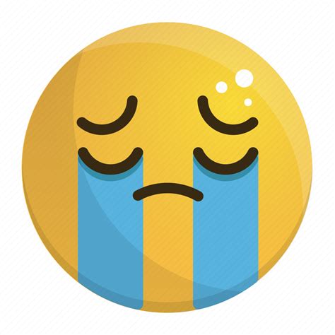 Cry Emoji Emotion Face Feeling Sad Icon Download On Iconfinder