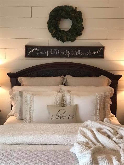 Diy pottery barn farmhouse bed diystinctly made. Pottery barn (With images) | Farmhouse bedding sets ...