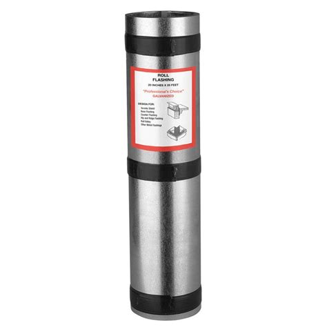 Maybe you would like to learn more about one of these? Construction Metals 20 in. x 25 ft. Galvanized Roll Valley ...