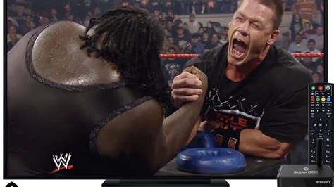 John Cena And Mark Henry Arm Wrestling Classic Youtube