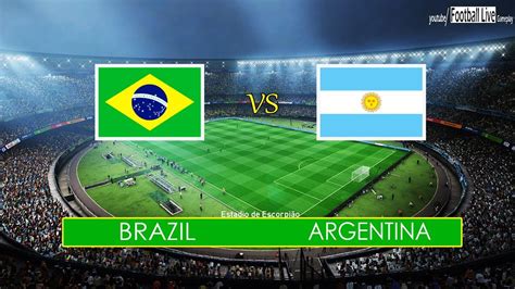 Brazil world cup qualification matchday 15 full match held at monumental (buenos aires) on footballia. Brazil vs Argentina | PES 2019 - YouTube