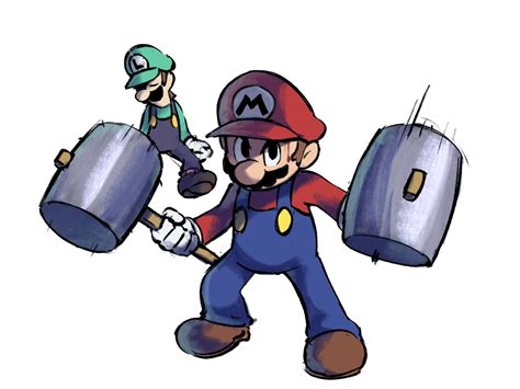 Mario And Luigi Mario And 1 More Drawn By Yamari6363 Danbooru