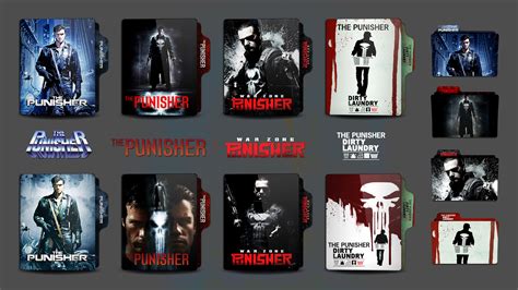 The Punisher Folder Icon By Hns Rock On Deviantart