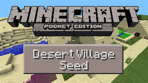 Desert Village Minecraft Seed