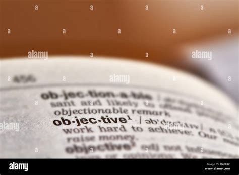 Objective Hi Res Stock Photography And Images Alamy
