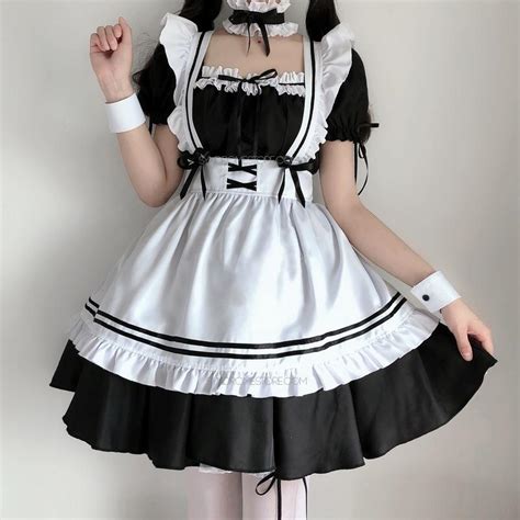 Japanese Kawaii Waifu Maid Dress Sd01564 Syndrome Cute Kawaii