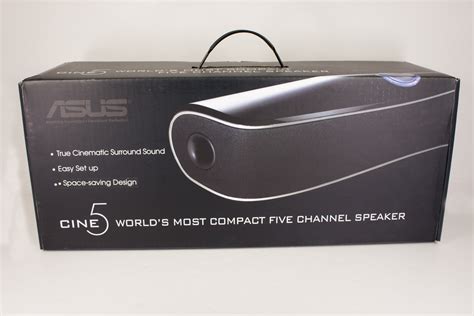Asus Cine5 Speaker Bar Makes Some Noise In The Lab