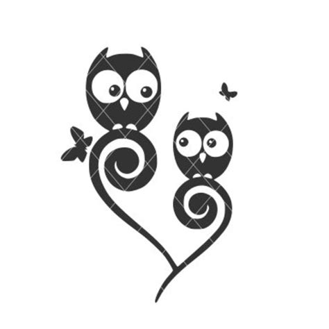 Cute Owl Svg Cartoon Owl Svg Owl Clipart Svg Cut Files For Etsy My