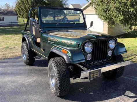 1979 Jeep Cj 5 Green 4wd Manual Golden Eagle For Sale Jeep Cj 5 1979