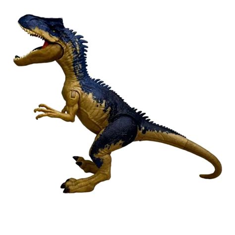 Jurassic World Dino Rivals Dual Attack Battle Allosaurus Dinosaur Action Figure Eur 1543